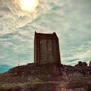 Great day’s filming at Smailholm Tower in Kelso. #kelso #scottishborders #heritage #filming